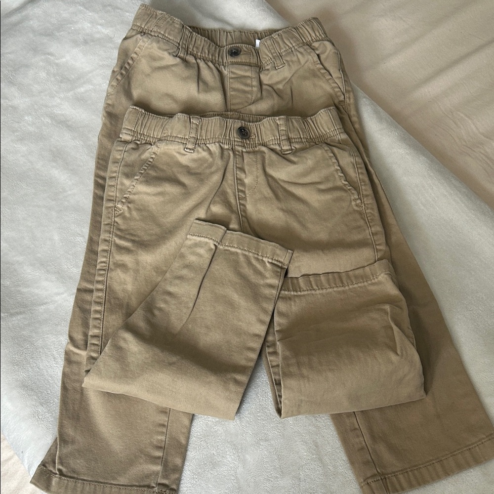 5T - 2 pants - The Children's Place Tan Kids Bottoms